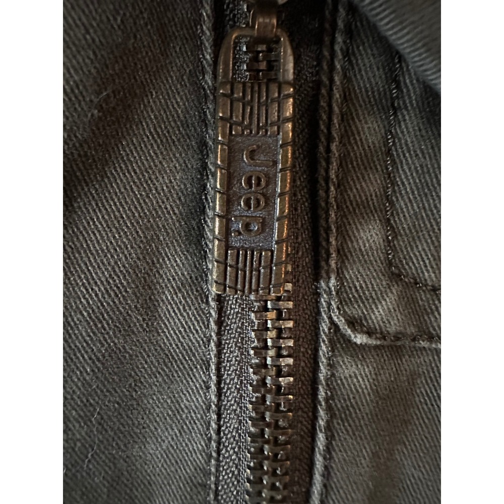 Jeep Classic Fashion Mens XXXL Olive Canvas Quilted Field Jacket Utility Coat - Picture 5 of 16